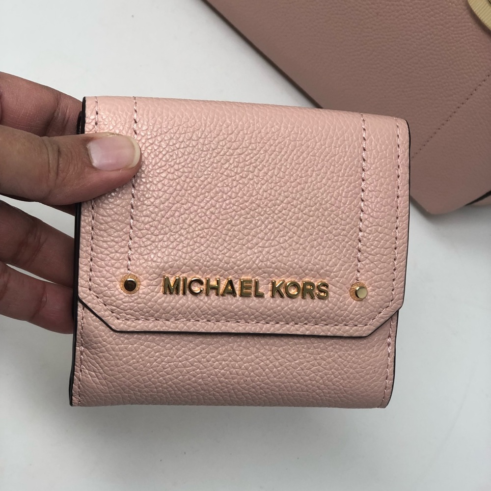 Michael kors hayes medium bagpack with wallet set - Picture 4 of 6